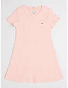 Tommy Hilfiger Rochie mini de bumbac - Roz deschis