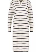 Tommy Hilfiger Rochie polo in dungi cu maneci cazute
