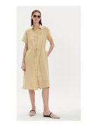 Tommy Hilfiger Rochie tip camasa Dama - bej - 100% in -