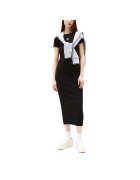 Tommy Hilfiger Rochie TJW BADGE RIB MIDI DRESS EXT-DW0DW20873-BDS