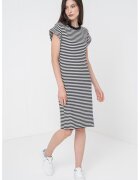 Tommy Hilfiger Rochie-tricou scurta - Alb/Negru