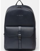 Tommy Hilfiger Rucsac de piele ecologica Dome - 14.2 L - Albastru ultramarin