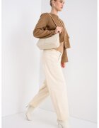 Tommy Hilfiger Sacou crop din amestec de lana - Caramel