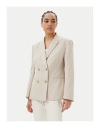Tommy Hilfiger Sacou dama - bej - poliester reciclat - in - viscoza - elastan