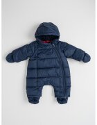 Tommy Hilfiger Salopeta cu vatelina - botosei si gluga - Bleumarin