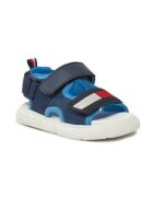 Tommy Hilfiger Sandale copii - albastru - material textil