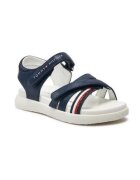 Tommy Hilfiger Sandale copii - piele ecologica - albastru