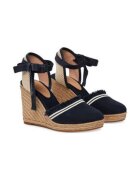 Tommy Hilfiger Sandale dama material textil - bleumarin
