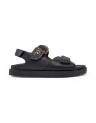 Tommy Hilfiger Sandale dama - piele naturala - negru - Negru