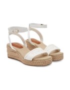 Tommy Hilfiger Sandale dama - textil - Alb/Bej