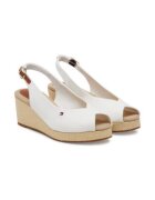 Tommy Hilfiger Sandale de dama - material textil - alb -