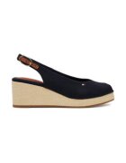 Tommy Hilfiger Sandale de dama - material textil - albastru - Albastru