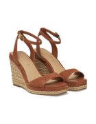 Tommy Hilfiger Sandale femei - piele naturala - maro
