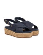 Tommy Hilfiger Sandale pentru dama material textil - albastru -