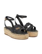 Tommy Hilfiger Sandale pentru femei - din piele naturala - negru
