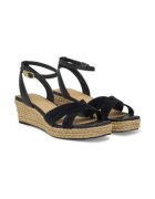 Tommy Hilfiger Sandale pentru femei - piele naturala - negru -