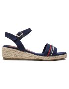 Tommy Hilfiger Sandale pentru fete - material textil - bleumarin -