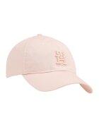 Tommy Hilfiger Sapca de bumbac organic cu monograma brodata - Roz pal