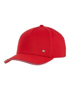 Tommy Hilfiger Sapca de bumbac organic Elevated - Rosu