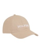 Tommy Hilfiger Sapca din bumbac cu broderie logo - Maro/Maro taupe deschis