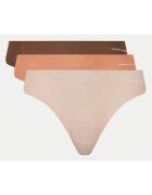 Tommy Hilfiger Set 3 perechi de lenjerie intima - brazilian - bumbac/elastan - multicolor
