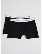 Tommy Hilfiger Set de boxeri cu logo in talie - 2 perechi - Negru