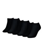 Tommy Hilfiger Set de sosete pana la glezna - 6 perechi - Negru
