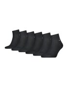 Tommy Hilfiger Set de sosete scurte - 6 perechi - Negru