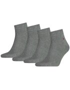 Tommy Hilfiger Set de sosete scurte cu logo discret 14171 - 4 perechi - Gri