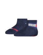 Tommy Hilfiger Set de sosete scurte cu model logo - 2 perechi