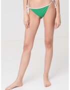 Tommy Hilfiger Slip brazilian cu snururi laterale - Verde