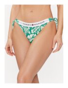 Tommy Hilfiger Slip de bikini de dama - Verde - 80% Poliamida reciclata - 20% Elastan -