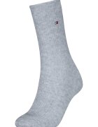 Tommy Hilfiger Sosete lungi din amestec de bumbac - Gri melange