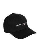 Tommy Hilfiger Tommy Jeans - Sapca ajustabila de bumbac organic Established - Negru