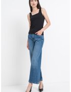 Tommy Hilfiger Top cu decolteu patrat - Negru