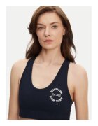 Tommy Hilfiger Top dama - bleumarin - 86% bumbac organic -