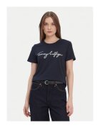 Tommy Hilfiger Tricou Dama - Bleumarin - 100% bumbac organic -