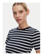 Tommy Hilfiger Tricou dama bumbac - bleumarin/alb -