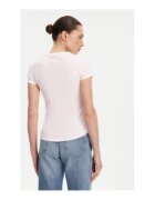 Tommy Hilfiger Tricou Dama - Roz - 100% bumbac -