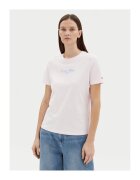 Tommy Hilfiger Tricou Dama - Roz - 100% bumbac -