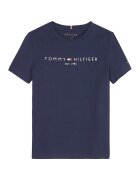 Tommy Hilfiger Tricou din bumbac organic - Bleumarin
