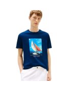 Tommy Hilfiger Tricou HILFIGER COLOR PHOTOPRINT TEE-MW0MW38615-DAF