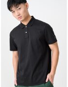 Tommy Hilfiger Tricou polo cu model monograma - Negru