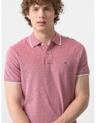 Tommy Hilfiger Tricou polo din amestec de in - Rosu stins