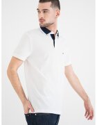 Tommy Hilfiger Tricou polo regular fit - Alb