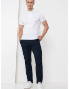 Tommy Hilfiger Tricou polo slim fit - Alb murdar
