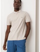 Tommy Hilfiger Tricou regular-fit cu guler polo - din amestec de bumbac organic - Bej melange