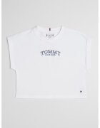 Tommy Hilfiger Tricou regular fit de bumbac - Alb optic