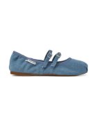 Tommy Jeans Balerini dama - albastru - textil - Albastru