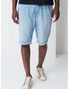 Tommy Jeans Bermude din denim Ryan - Albastru deschis
